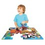 Primul meu mare puzzle de podea Animale la ferma 12 piese 60.96x45.72 cm asamblat